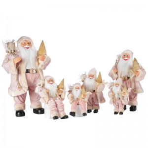 T24-Z006 30 ~ 110 cm Julemanden Santa Claus Decoration