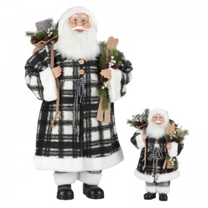 T24-S112 30 ~ 110 cm Julemanden Santa Claus Decoration